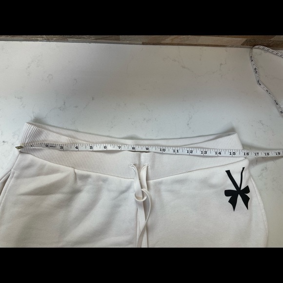 SOLD Victoria Secret cotton blend drawstring sweat pants Sz M - Picture 5 of 8